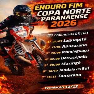 Copa Norte Paranaense de Enduro 2026 - 7ª Etapa