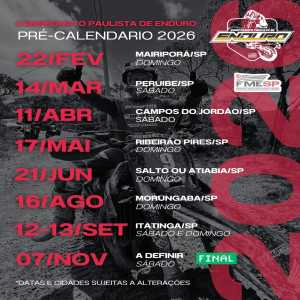 Campeonato Paulista de Enduro 2026 - 8ª Etapa