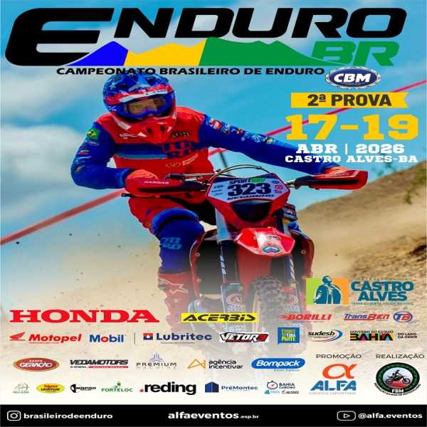 Enduro BR 2026 - Castro Alves/BA