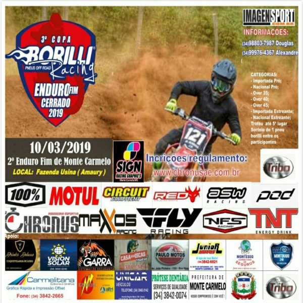 Copa Borilli Cerrado Enduro Fim - 1ª Etapa - Monte Carmelo