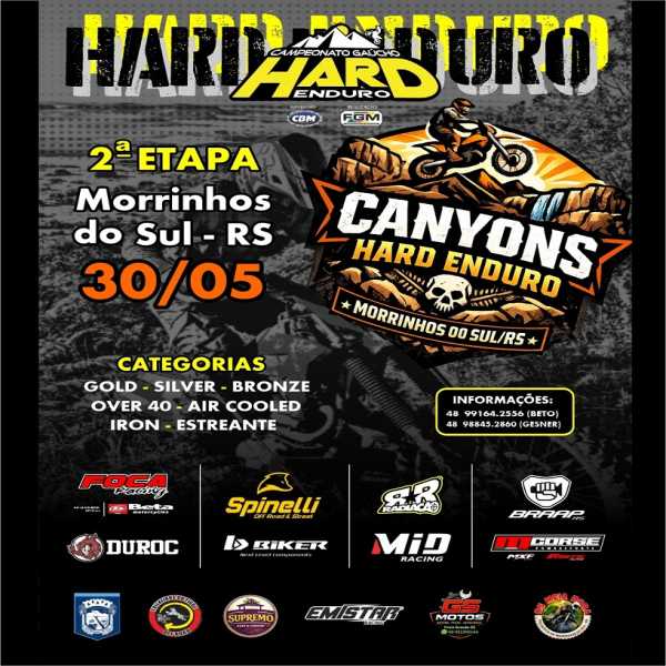 Gaucho de Hard Enduro - Canyons Hard Enduro 2026