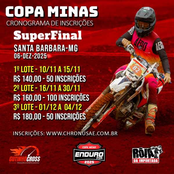 Copa Minas de Enduro Fim 2025 - 7ª Etapa