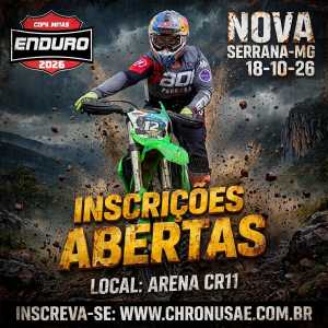 Copa Minas de Enduro 2026 - Nova Serrana