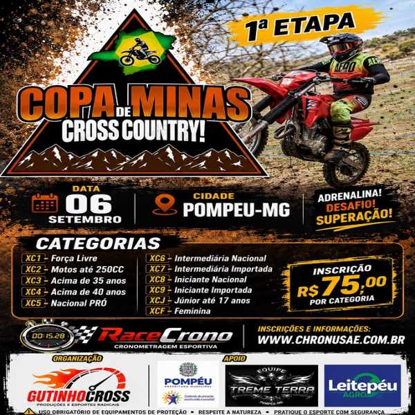 Copa Minas de Cross Country - 1ª Etapa