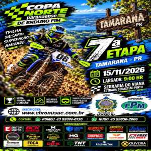 Copa Norte Paranaense de Enduro 2026 - 7ª Etapa