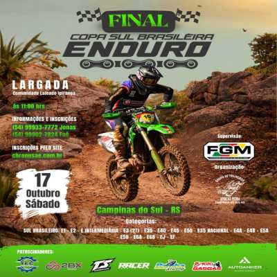 Copa Sul Br de Enduro 2026 - Final