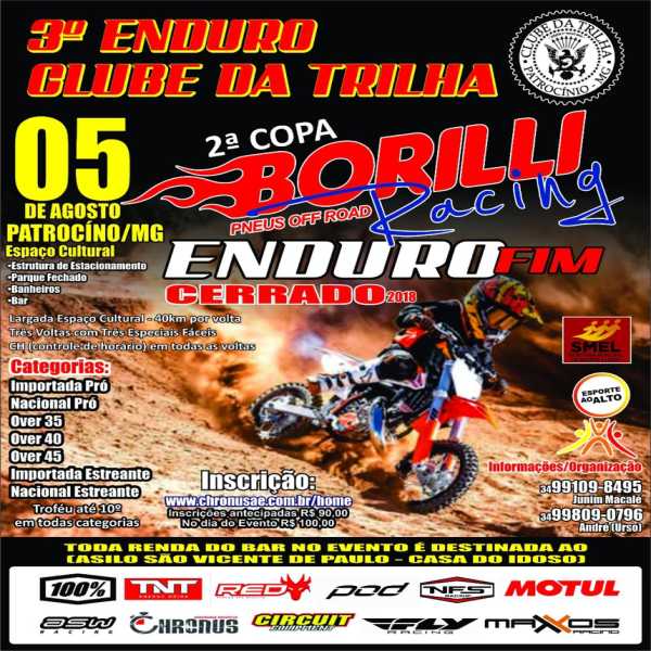 Copa Borilli de Enduro Fim 5ª Etapa