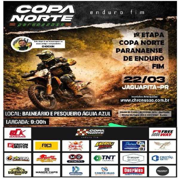Copa Norte Paranaense de Enduro 2026 - 1ª Etapa
