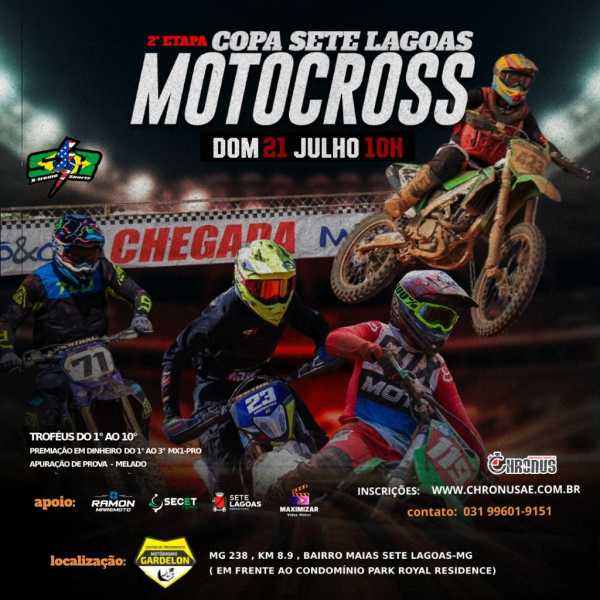Copa Sete Lagoas de Motocross - 2ª Etapa