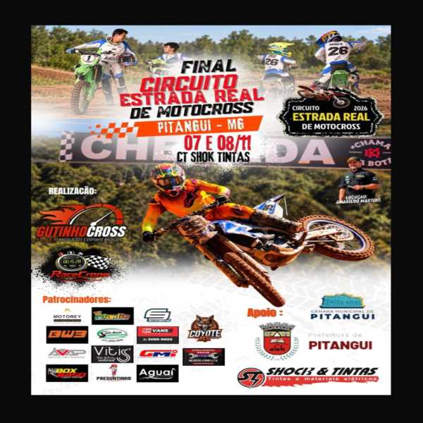 Copa Estrada Real de Motocross 2026 - Pitangui