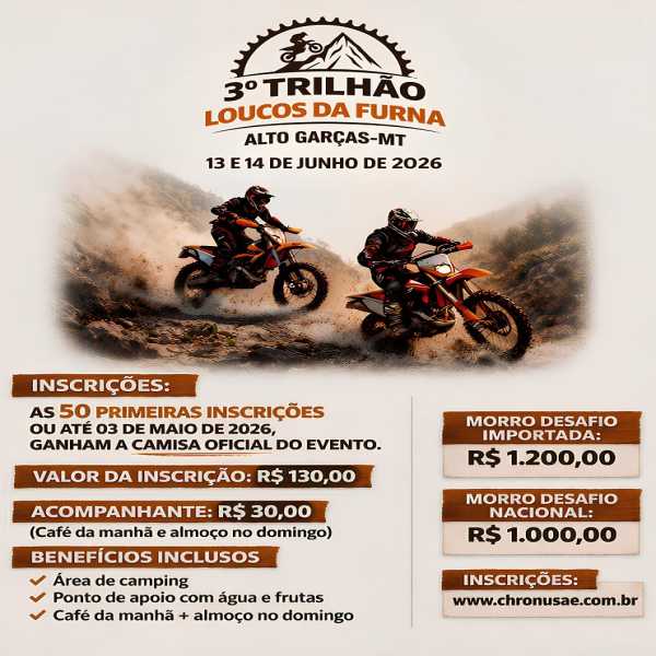 3º Trilhão Loucos da Furna