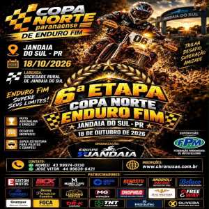 Copa Norte Paranaense de Enduro 2026 - 6ª Etapa